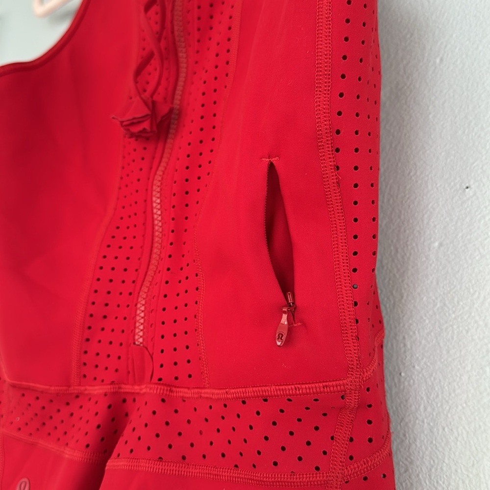 Lululemon Beach Break Paddlesuit size 10 swim suit red - Picture 10 of 12